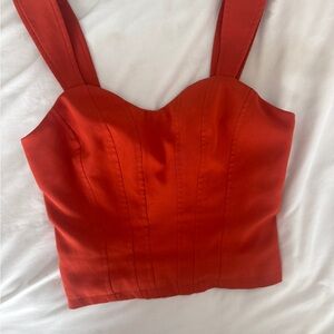 Anthropologie Red Women's Top